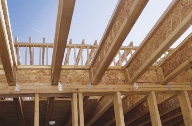 Pine Lvl Osb Timber I Joist H300 Beam